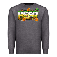 Charcoal Heather St. Patrick's Day beer Premium Sweatshirt - CowGirlArtShop