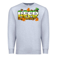 Heather Grey St. Patrick's Day beer Premium Sweatshirt - CowGirlArtShop