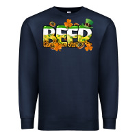 Navy St. Patrick's Day beer Premium Sweatshirt - CowGirlArtShop