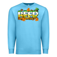 Ocean Blue St. Patrick's Day beer Premium Sweatshirt - CowGirlArtShop