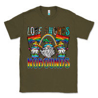 Army Green love gnomes nobounds Classic Tee - SublimationCraftShop