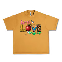 Peanut Butter teach love inspire Urban Heavy Tee - NancyCooperArtShop