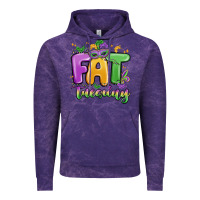 Cloud Purple fat tuesday Vintage Hoodie - MaliasSmallBusiness