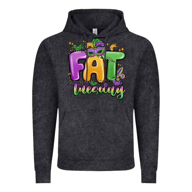 Fat Tuesday Vintage Hoodie by MaliasSmallBusiness | Teevron