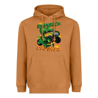Meerkat Shamrock crusher St. Patrick's Day Heavyweight Hoodie - CowGirlArtShop