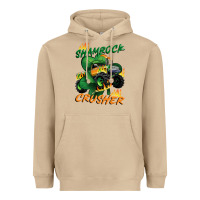 Mushroom Shamrock crusher St. Patrick's Day Heavyweight Hoodie - CowGirlArtShop