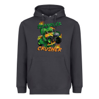 Smoke Shamrock crusher St. Patrick's Day Heavyweight Hoodie - CowGirlArtShop