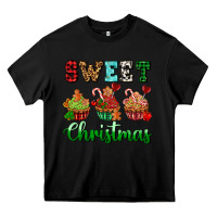 Black sweet Christmas with cupcake Heavy Core Tee - AdoDesignShop