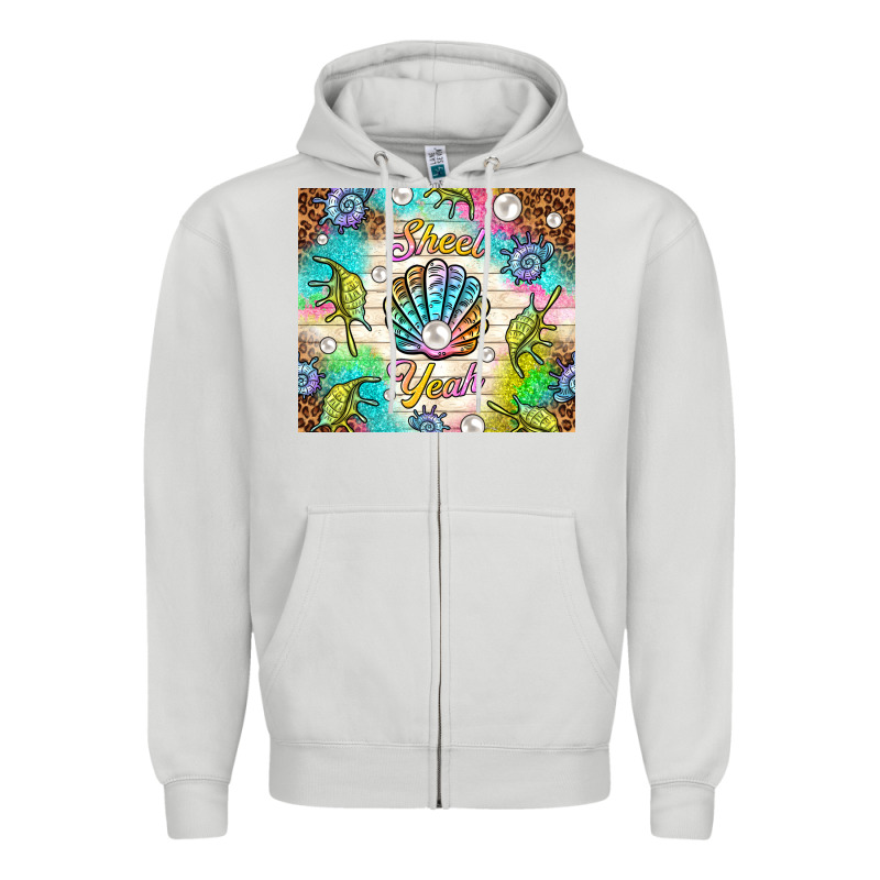 Shell Yeah Zipper Hoodie by TumblerDesignByShophia | Teevron