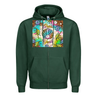 Sports Green Shell yeah Zipper Hoodie - TumblerDesignByShophia