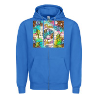 True Royal Shell yeah Zipper Hoodie - TumblerDesignByShophia
