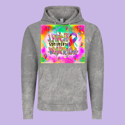 Lynch Stndrome Warrior Vintage Hoodie Designed By Nancycooperartshop