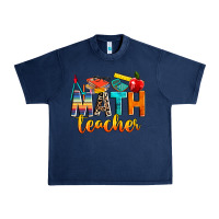 Navy math teacher Urban Heavy Tee - NancyCooperArtShop