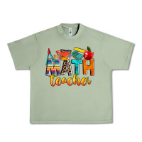 Oil Green math teacher Urban Heavy Tee - NancyCooperArtShop