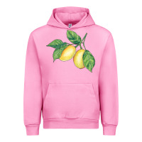 Fuchsia Pink lemons Urban Hoodie - BundleAndBundleShop