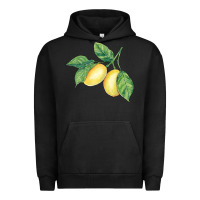 Pigment Black lemons Urban Hoodie - BundleAndBundleShop