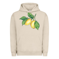 Pigment French Oak lemons Urban Hoodie - BundleAndBundleShop