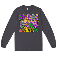 Smoke mardi gras vibes Long Sleeve Tee - LillyAllenDesigns