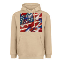 Mushroom American flag glitter 4th of july Heavyweight Hoodie - CowGirlArtShop