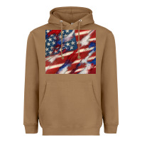 Toasted Coconut American flag glitter 4th of july Heavyweight Hoodie - CowGirlArtShop