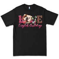 Black love english bulldogs Premium Tee - Artiststas