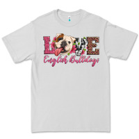 Dove Grey love english bulldogs Premium Tee - Artiststas