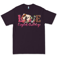 Love English Bulldogs Premium Tee | Teevron