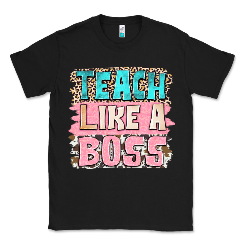 Teach Like A Boss Classic Tee by NancyCooperArtShop | Teevron