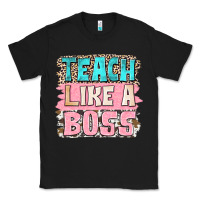 Black teach like a boss Classic Tee - NancyCooperArtShop