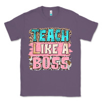 Lavender teach like a boss Classic Tee - NancyCooperArtShop
