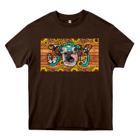 Chocolate Brown joy sippy cup Heavy Core Tee - Artiststas