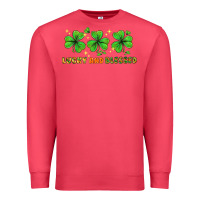 Cardinal St. Patrick's Day lucky and blessed Premium Sweatshirt - HowdyJamesFarm