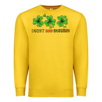 Lemon St. Patrick's Day lucky and blessed Premium Sweatshirt - HowdyJamesFarm