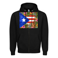 Black mexico and puerto rico tumbler tbs Zipper Hoodie - TumblerDesignByShophia