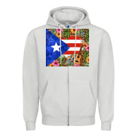 Dove Grey mexico and puerto rico tumbler tbs Zipper Hoodie - TumblerDesignByShophia