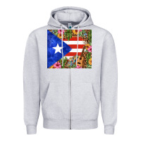 Heather Grey mexico and puerto rico tumbler tbs Zipper Hoodie - TumblerDesignByShophia