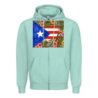 Seafoam mexico and puerto rico tumbler tbs Zipper Hoodie - TumblerDesignByShophia