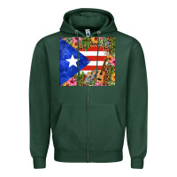 Sports Green mexico and puerto rico tumbler tbs Zipper Hoodie - TumblerDesignByShophia