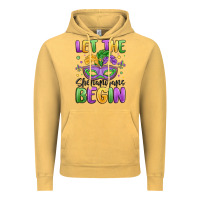 Vintage Mustard let the shenanigans begin Vintage Hoodie - MaliasSmallBusiness