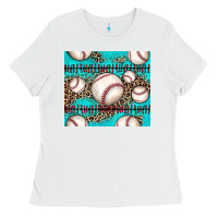 White baseball Ladies Tee - JahusDesignShop