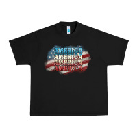 Black America america Urban Heavy Tee - NancyCooperArtShop