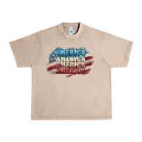 French Oak America america Urban Heavy Tee - NancyCooperArtShop