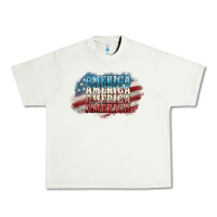 Pistachio America america Urban Heavy Tee - NancyCooperArtShop