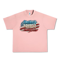Salmon America america Urban Heavy Tee - NancyCooperArtShop