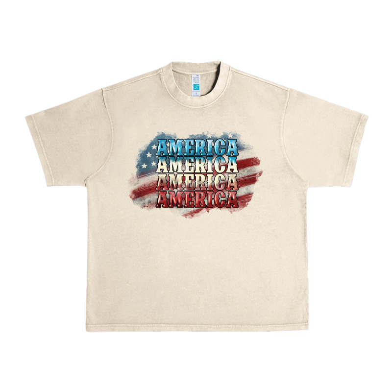 America America Urban Heavy Tee by NancyCooperArtShop | Teevron