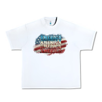 White America america Urban Heavy Tee - NancyCooperArtShop