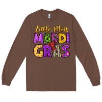 Chestnut little miss mardi gras Long Sleeve Tee - LillyAllenDesigns