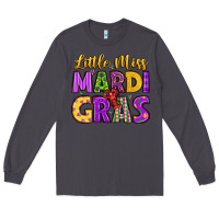 Smoke little miss mardi gras Long Sleeve Tee - LillyAllenDesigns