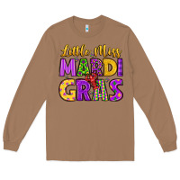 Toasted Coconut little miss mardi gras Long Sleeve Tee - LillyAllenDesigns