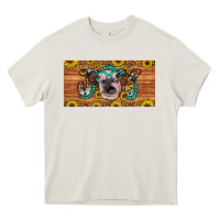 Cream joy license plate Heavy Core Tee - Artiststas
